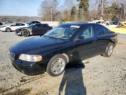 Salvage cars for sale from Copart Concord, NC: 2006 Volvo S60 2.5T