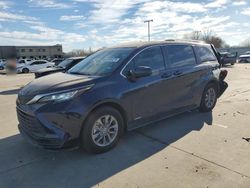 Vehiculos salvage en venta de Copart Wilmer, TX: 2021 Toyota Sienna LE