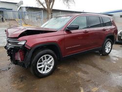 Salvage cars for sale from Copart Albuquerque, NM: 2023 Jeep Grand Cherokee L Laredo