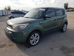 KIA salvage cars for sale: 2014 KIA Soul +