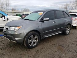 Acura MDX Sport salvage cars for sale: 2008 Acura MDX Sport