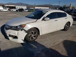 Salvage cars for sale from Copart Sun Valley, CA: 2016 Honda Accord LX