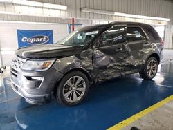 Salvage cars for sale at Fort Wayne, IN auction: 2018 Ford Explorer Limited