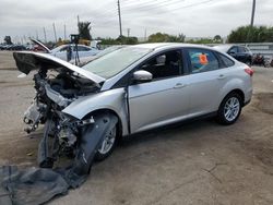 Salvage cars for sale from Copart Miami, FL: 2017 Ford Focus SE