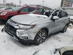 Salvage cars for sale at Chicago Heights, IL auction: 2019 Mitsubishi Outlander SE