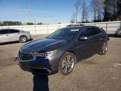 Salvage cars for sale at Dunn, NC auction: 2019 Acura TLX Technology