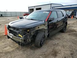 Salvage cars for sale from Copart Mcfarland, WI: 2017 Ford Explorer Police Interceptor