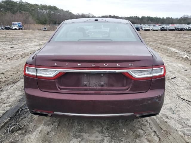 2017 Lincoln Continental Reserve