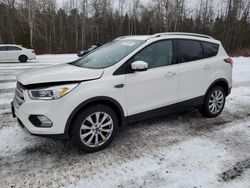 Ford Vehiculos salvage en venta: 2018 Ford Escape Titanium