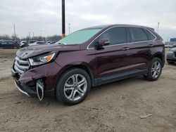 Ford Edge Titanium salvage cars for sale: 2018 Ford Edge Titanium