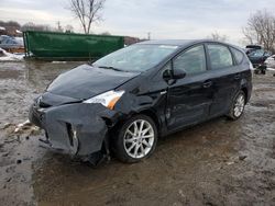 Salvage vehicles for parts for sale at auction: 2014 Toyota Prius V