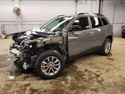 Jeep salvage cars for sale: 2022 Jeep Cherokee Latitude LUX