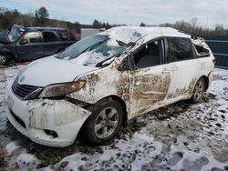 Salvage cars for sale from Copart Candia, NH: 2011 Toyota Sienna LE