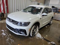 Volkswagen salvage cars for sale: 2020 Volkswagen Tiguan SEL Premium R-Line