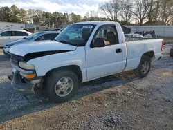 Salvage trucks for sale at Fairburn, GA auction: 2002 Chevrolet Silverado C1500