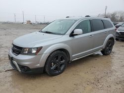 Salvage cars for sale from Copart Oklahoma City, OK: 2018 Dodge Journey Crossroad