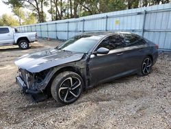 Salvage cars for sale from Copart Midway, FL: 2019 Honda Accord Sport