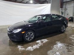 Salvage cars for sale at North Billerica, MA auction: 2017 Honda Civic LX