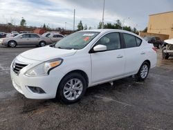 Nissan salvage cars for sale: 2018 Nissan Versa S