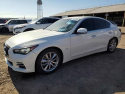 Vehiculos salvage en venta de Copart Phoenix, AZ: 2015 Infiniti Q50 Base