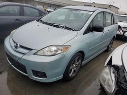 Salvage cars for sale at Martinez, CA auction: 2007 Mazda 5
