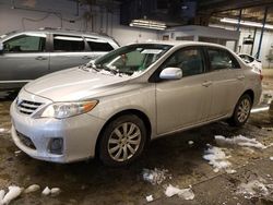 Salvage cars for sale from Copart Wheeling, IL: 2013 Toyota Corolla Base