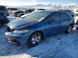 Salvage cars for sale from Copart Magna, UT: 2014 Honda Civic LX