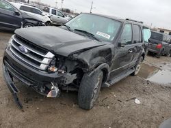 Salvage cars for sale from Copart Indianapolis, IN: 2016 Ford Expedition XLT