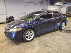 Salvage cars for sale at Wheeling, IL auction: 2006 Honda Civic LX