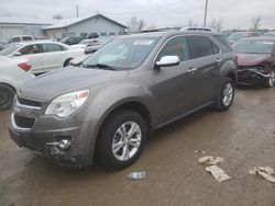 Salvage cars for sale from Copart Pekin, IL: 2011 Chevrolet Equinox LTZ