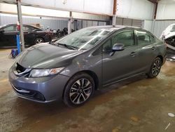 Honda Civic salvage cars for sale: 2013 Honda Civic EX