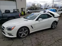 Salvage cars for sale from Copart Woodburn, OR: 2014 Mercedes-Benz SL 550