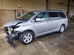 Toyota salvage cars for sale: 2013 Toyota Sienna LE