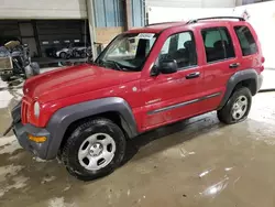 Salvage cars for sale from Copart Eldridge, IA: 2004 Jeep Liberty Sport