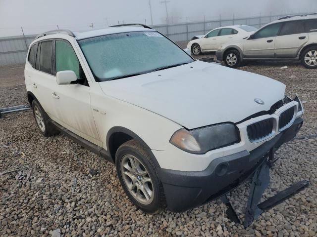 2005 BMW X3 2.5I