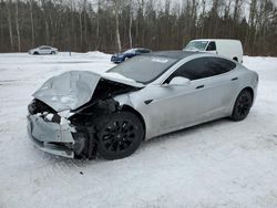 Salvage cars for sale from Copart Ontario Auction, ON: 2018 Tesla Model S