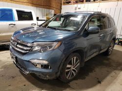 Salvage cars for sale from Copart Anchorage, AK: 2017 Honda Pilot Touring