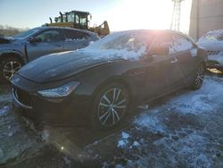 Salvage cars for sale from Copart Windsor, NJ: 2016 Maserati Ghibli