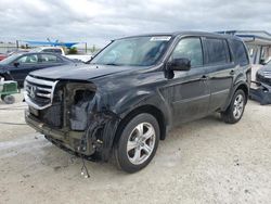 Honda salvage cars for sale: 2014 Honda Pilot EX