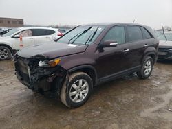 Salvage cars for sale at Kansas City, KS auction: 2011 KIA Sorento Base