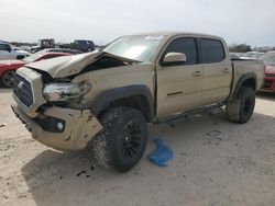 Salvage cars for sale from Copart San Antonio, TX: 2018 Toyota Tacoma Double Cab