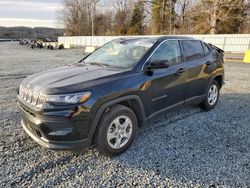 Salvage cars for sale from Copart Concord, NC: 2022 Jeep Compass Sport