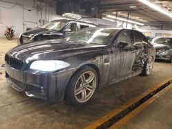 Salvage cars for sale from Copart Wheeling, IL: 2013 BMW 535 I