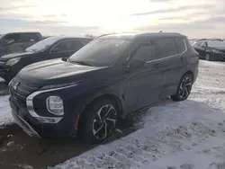 Salvage cars for sale at Kansas City, KS auction: 2022 Mitsubishi Outlander SEL