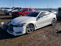 Infiniti Q60 salvage cars for sale: 2018 Infiniti Q60 Luxe 300