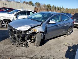 Salvage cars for sale from Copart Exeter, RI: 2017 Hyundai Elantra SE