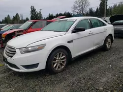 Salvage cars for sale from Copart Graham, WA: 2013 Ford Taurus SE