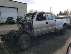 Salvage trucks for sale at Woodburn, OR auction: 2005 Chevrolet Silverado K2500 Heavy Duty