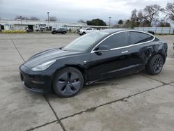 Salvage cars for sale at Sacramento, CA auction: 2020 Tesla Model 3