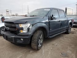 Salvage cars for sale from Copart Chicago Heights, IL: 2015 Ford F150 Supercrew